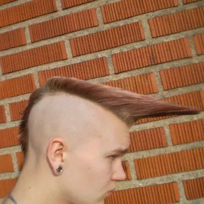 Corte mohicano psychobilly wedge